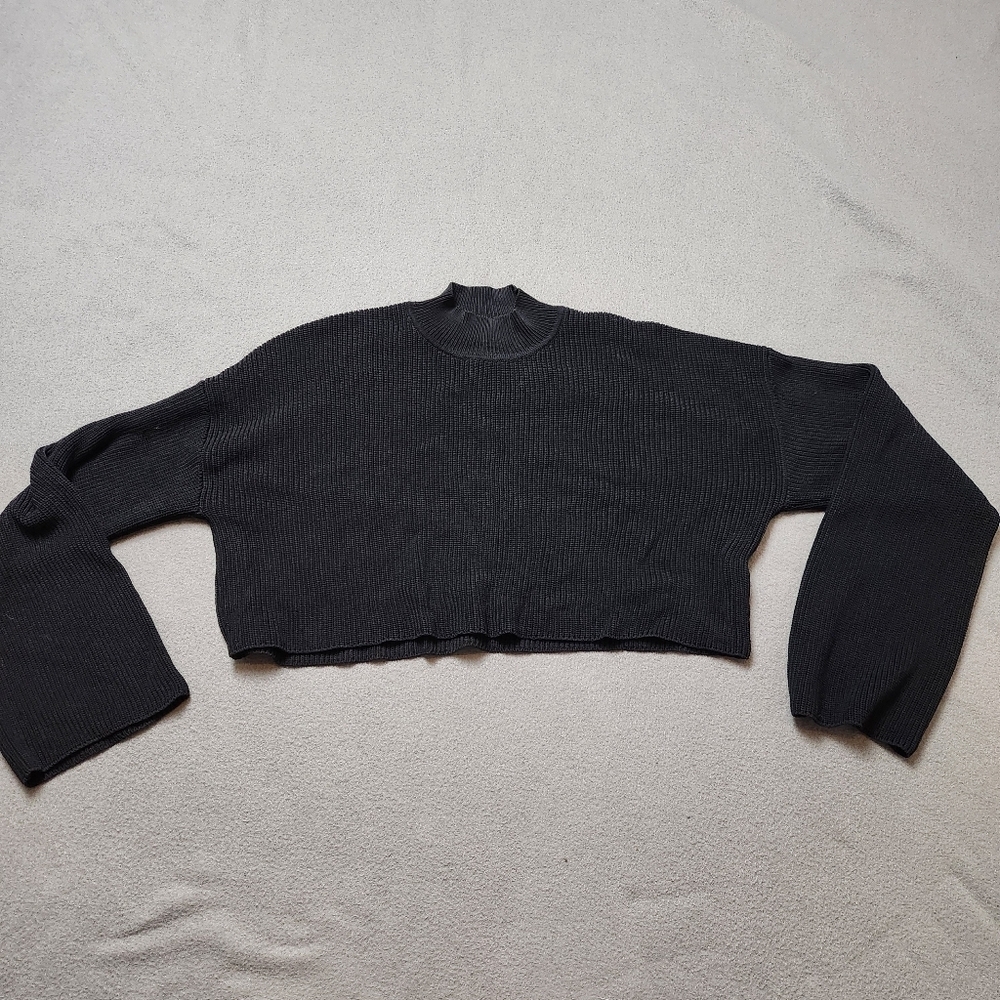 Aritzia Wilfred Salome Sweater Black - Picture 7 of 9
